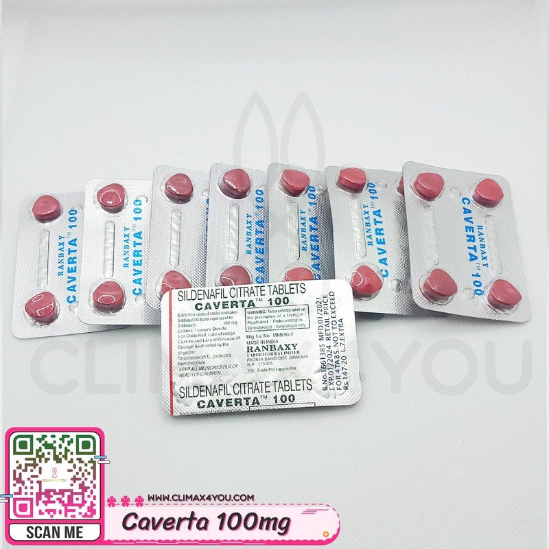 CAVERTA 100mg I คาเวอร์ต้า 100มก. - CLIMAX4YOU