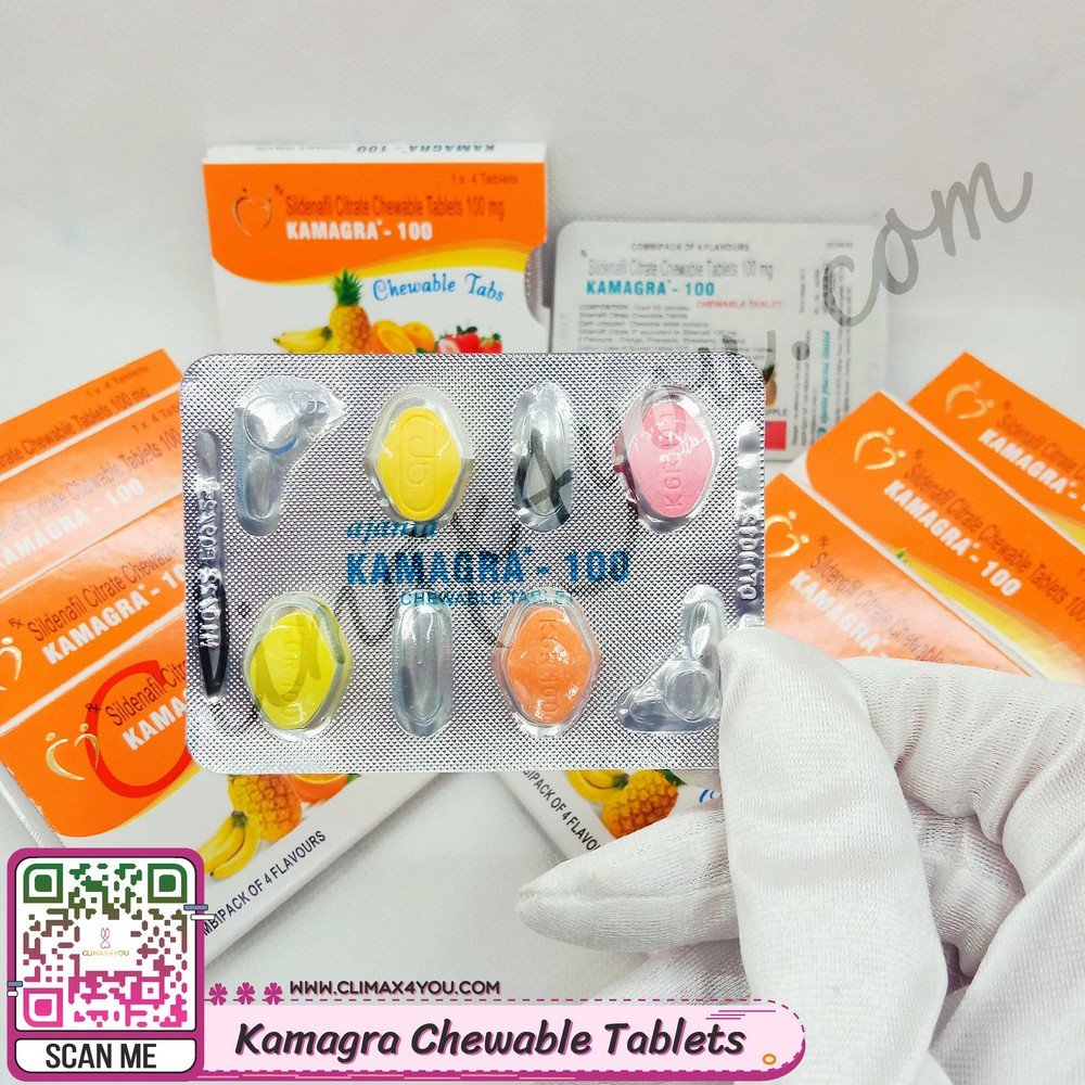 Kamagra Chewable Tablets I คามากร้าชนิดเคี้ยวได้