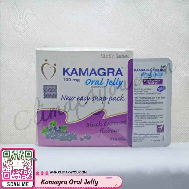 Kamagra Oral Jelly 100mg. I คามากร้า เจลลี่ 100mg. - CLIMAX4YOU