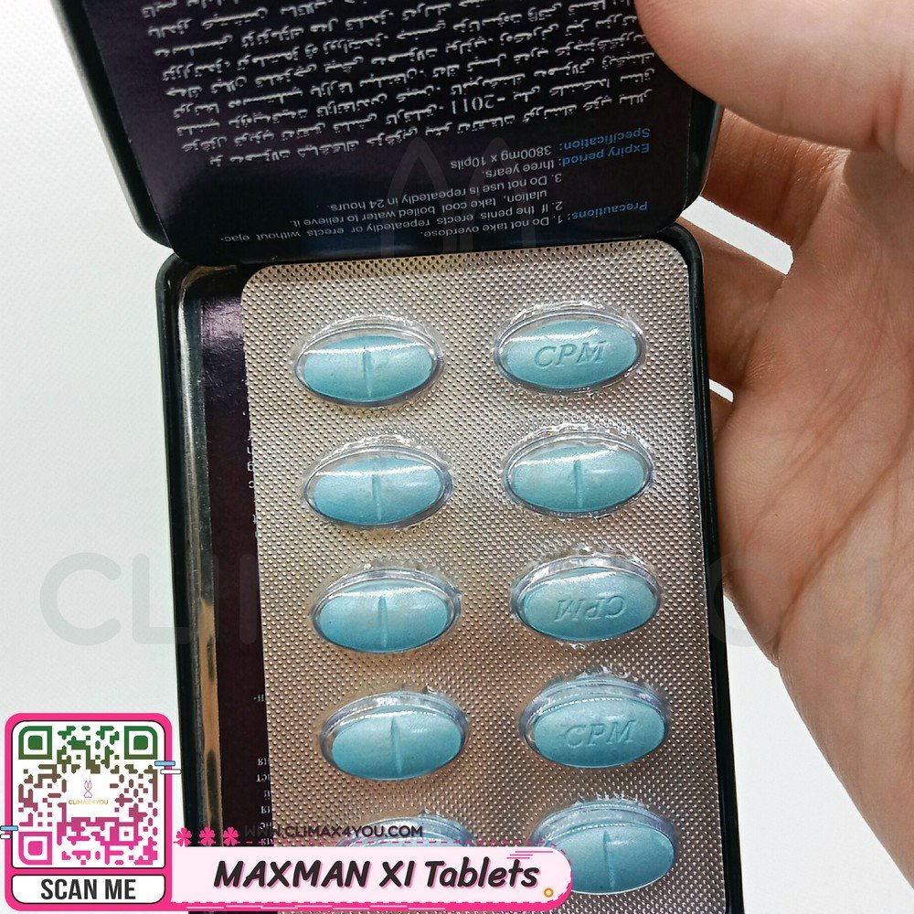 MAXMAN XI Tablets I แม็กแมน - CLIMAX4YOU