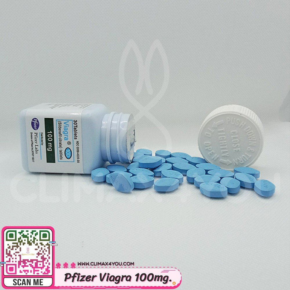 VIAGRA Pfizer 100mg. 30 Tablets Iไฟเซอร์ 100มก. - CLIMAX4YOU
