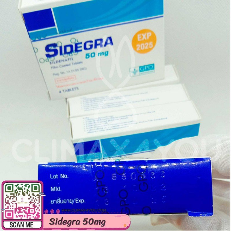Sidegra 50mg, ขายไวอากร้า ,ราคาไม่แพง เก็บเงินปลายทาง