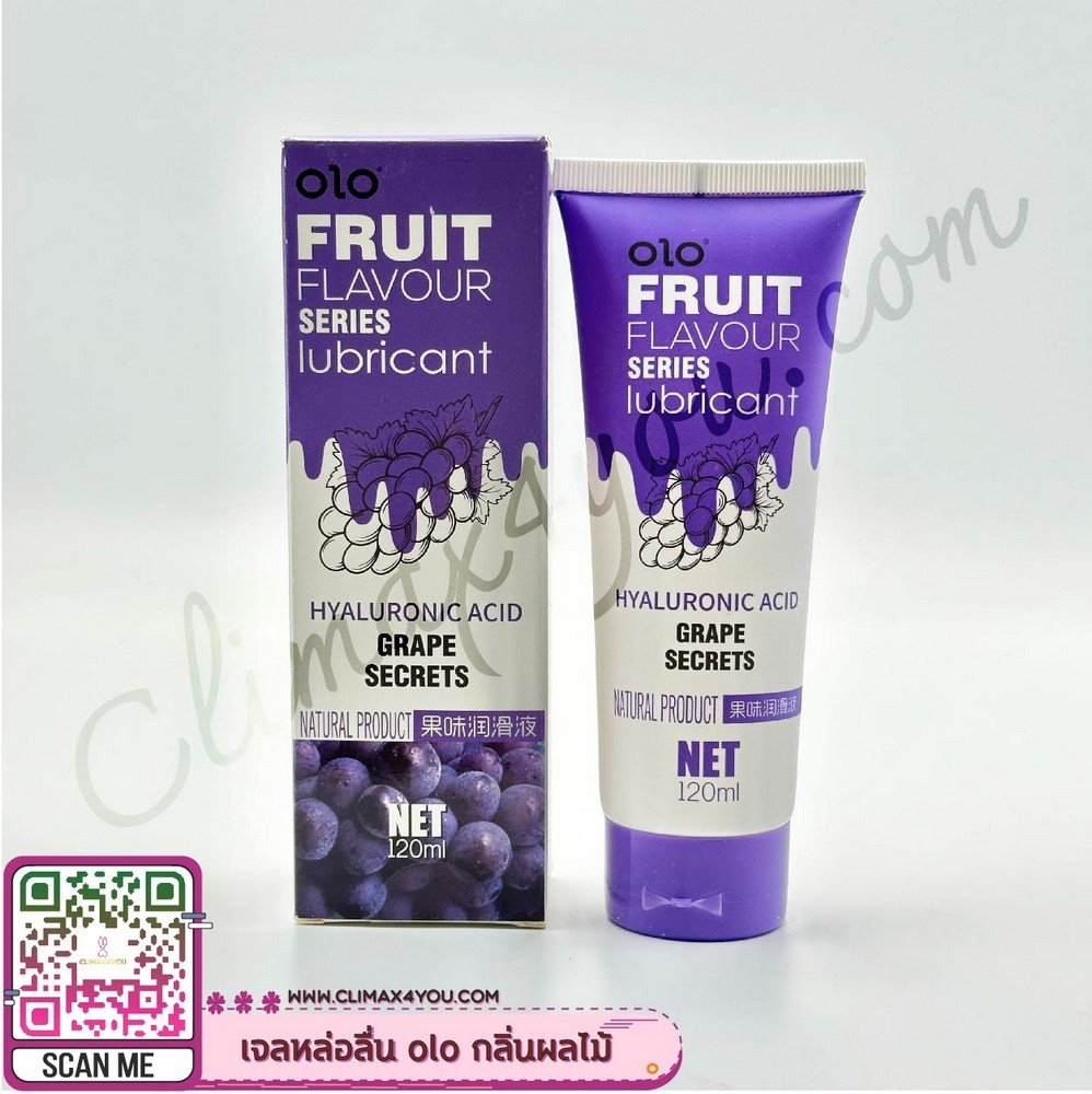 เจลหล่อลื่น olo Hyaluronic Acid กลิ่นผลไม้