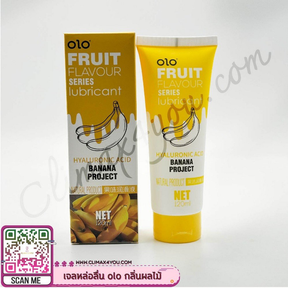 เจลหล่อลื่น olo Hyaluronic Acid กลิ่นผลไม้
