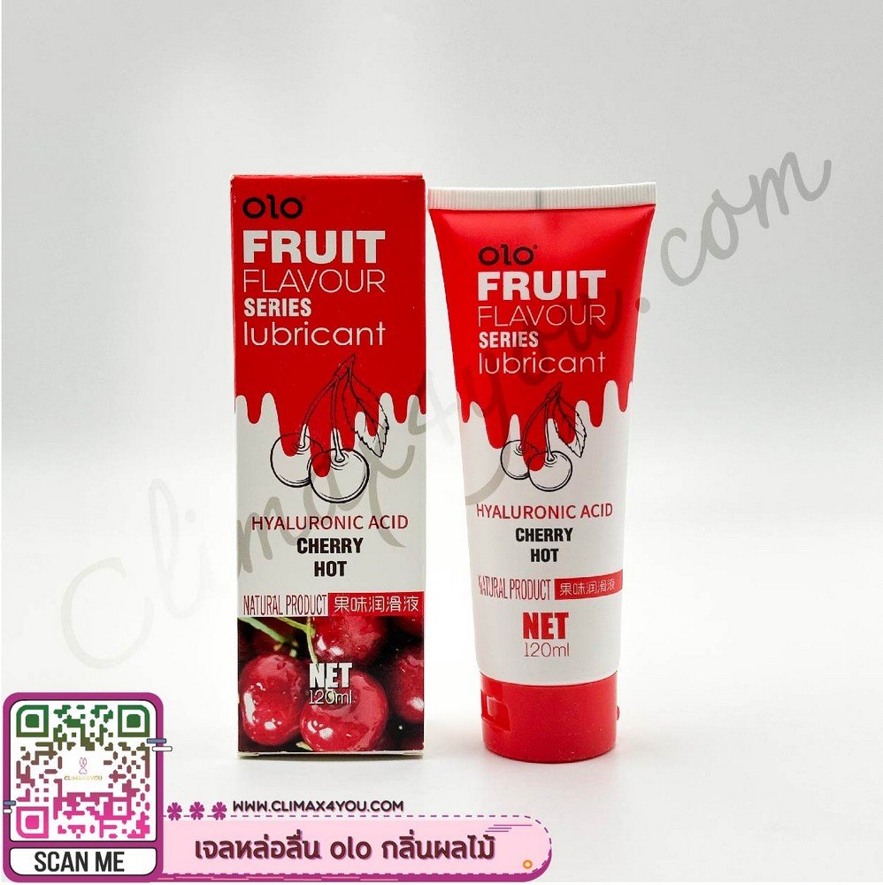 เจลหล่อลื่น olo Hyaluronic Acid กลิ่นผลไม้