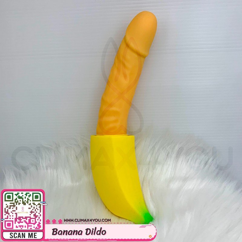 Banana Dildp-5 Banana Dildo Vibrator I ดิลโด้น้องกล้วย สั่นได้