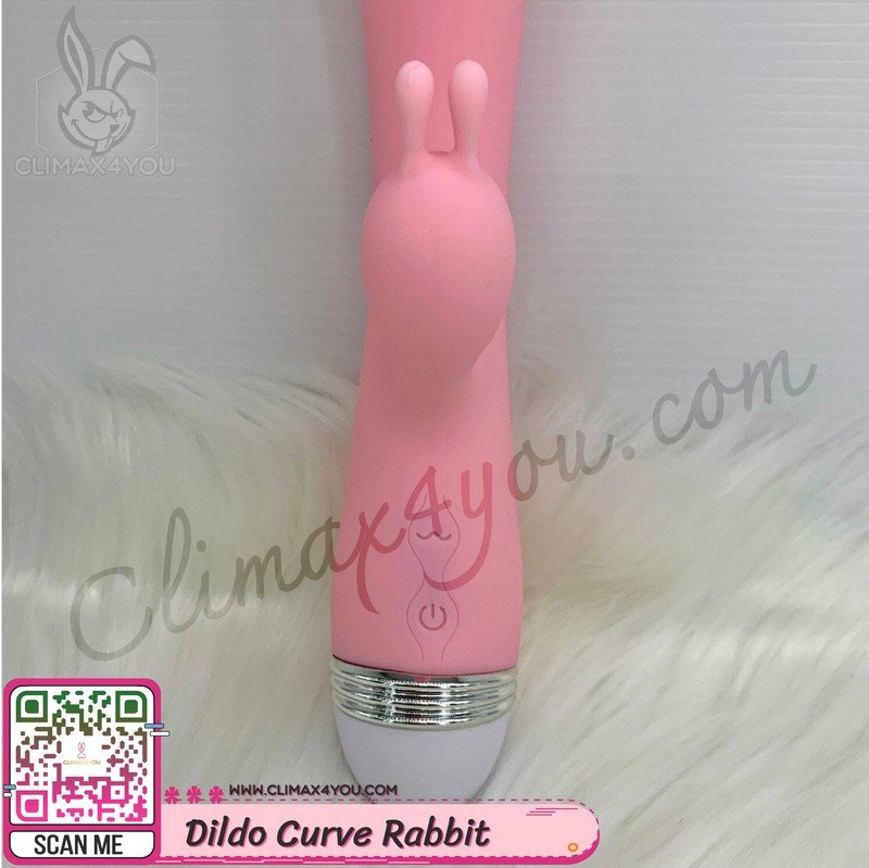 Dildo Curve Rabbit (USB) I ดิลโด้กระต่ายทรงโค้ง
