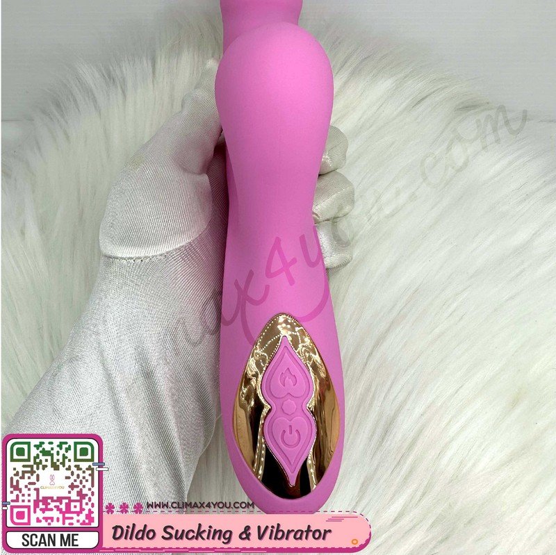 Dildo Sucking & Vibrator-1 Dildo Sucking & Vibrator I ดิลโด้กระต่ายน้อยดูดได้