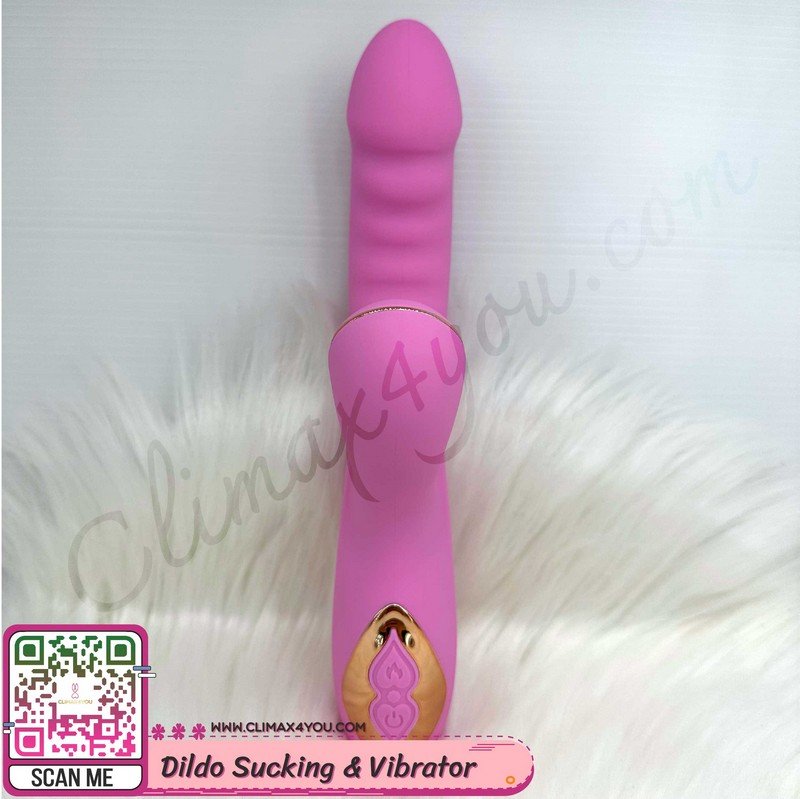 Dildo Sucking & Vibrator I ดิลโด้กระต่ายน้อยดูดได้