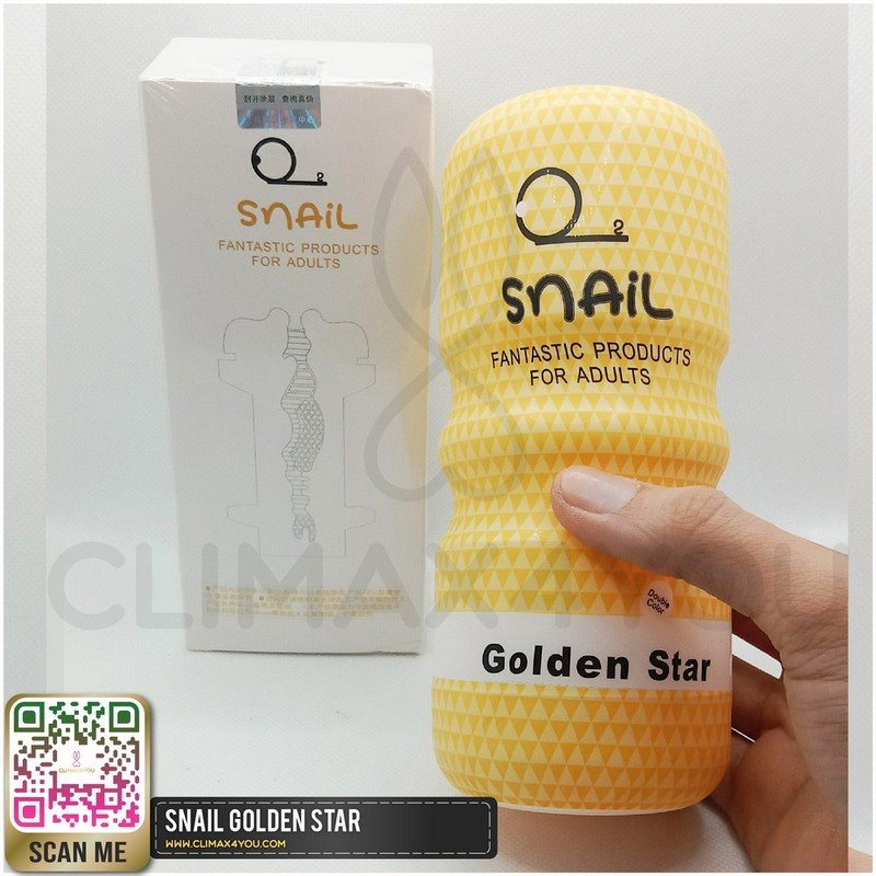 Snail Golden Star I จิ๋มกระป๋อง Snail กล่องเหลือง