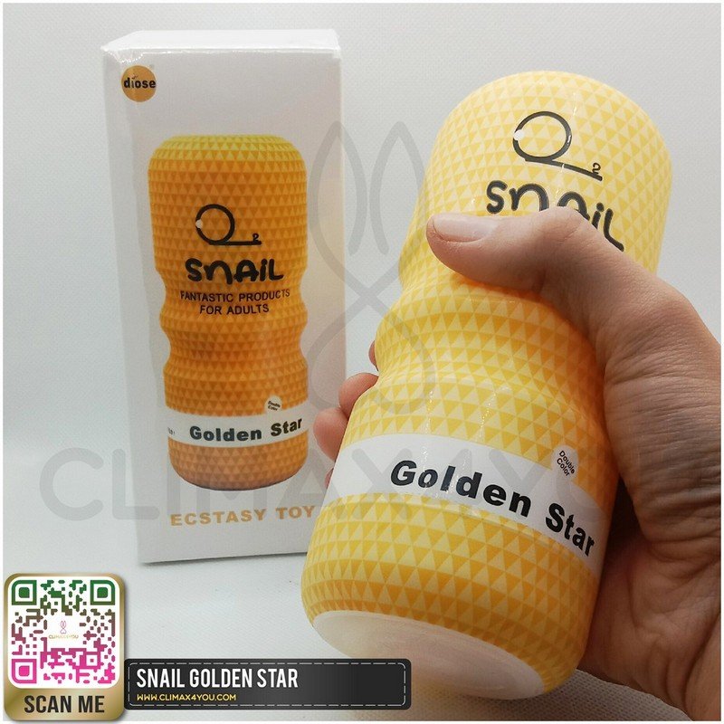 Snail Golden Star I จิ๋มกระป๋อง Snail กล่องเหลือง