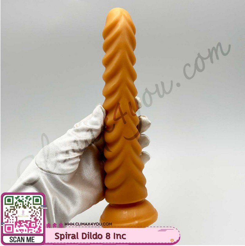 Spiral Dildo I ดิลโด้รูปเกลียว ยาว 8.5 นิ้ว