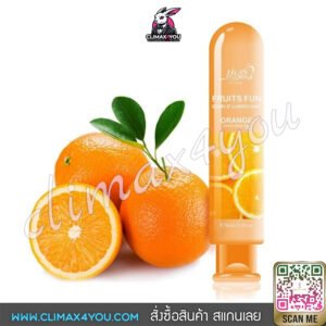 FRUITS FUN ORANGE 80ML. I เจลหล่อลื่นสูตรน้ำ